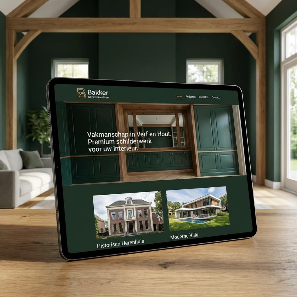 Bakker Schilderwerken Website Design